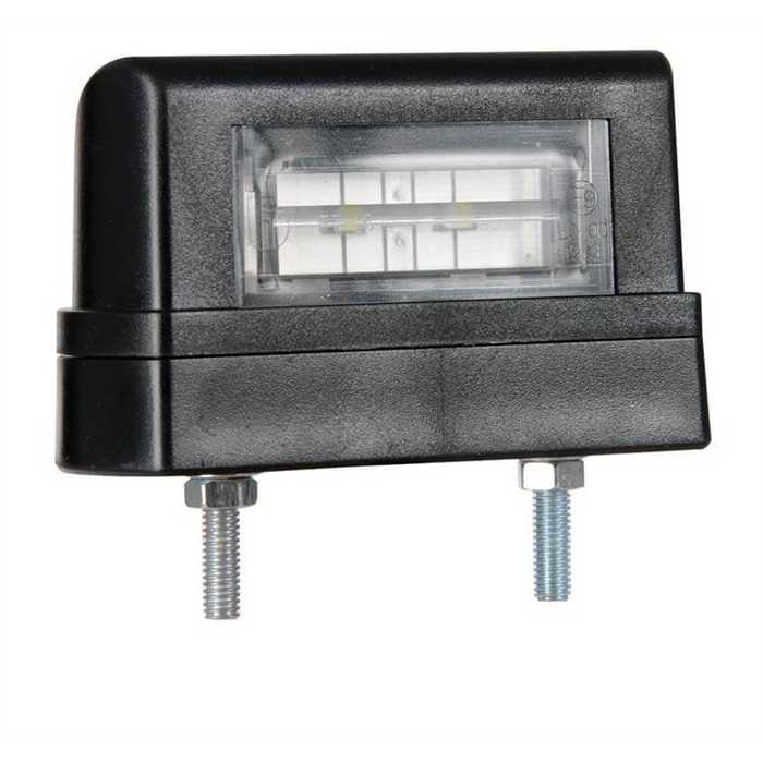 éclairage de plaque LED 12/24V 50cm câble blanc éclairage de plaque LED 12/24V 50cm câble blanc