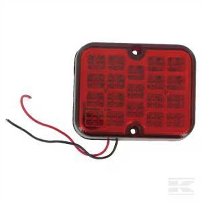 Feu arrière LED anti-brouillard universel câblé Feu arrière LED anti-brouillard universel câblé