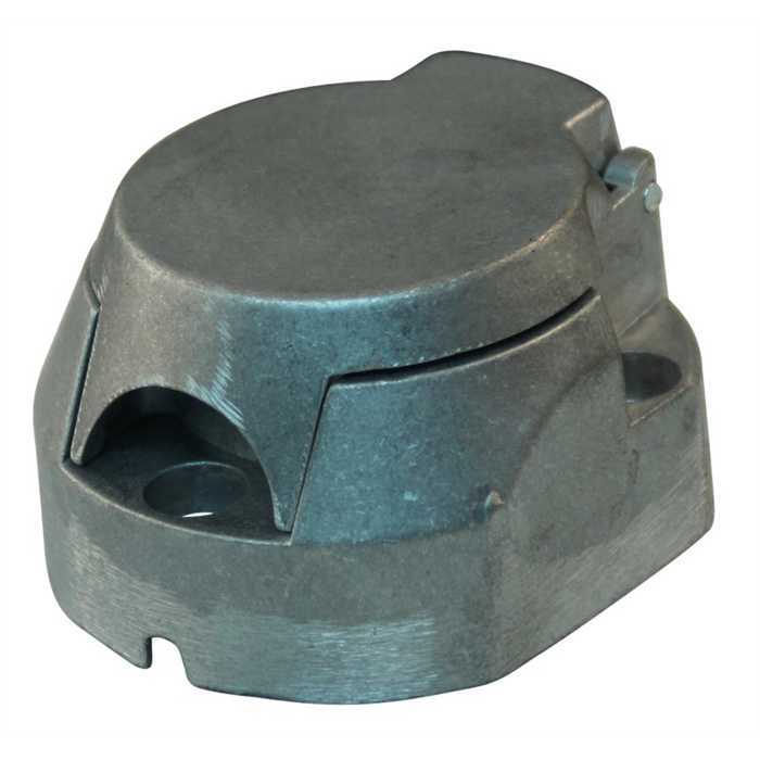 Prise suspendue aluminium à 7 pôles avec interrupteur de feux de brouillard Prise suspendue aluminium à 7 pôles avec interrupteur de feux de brouillard