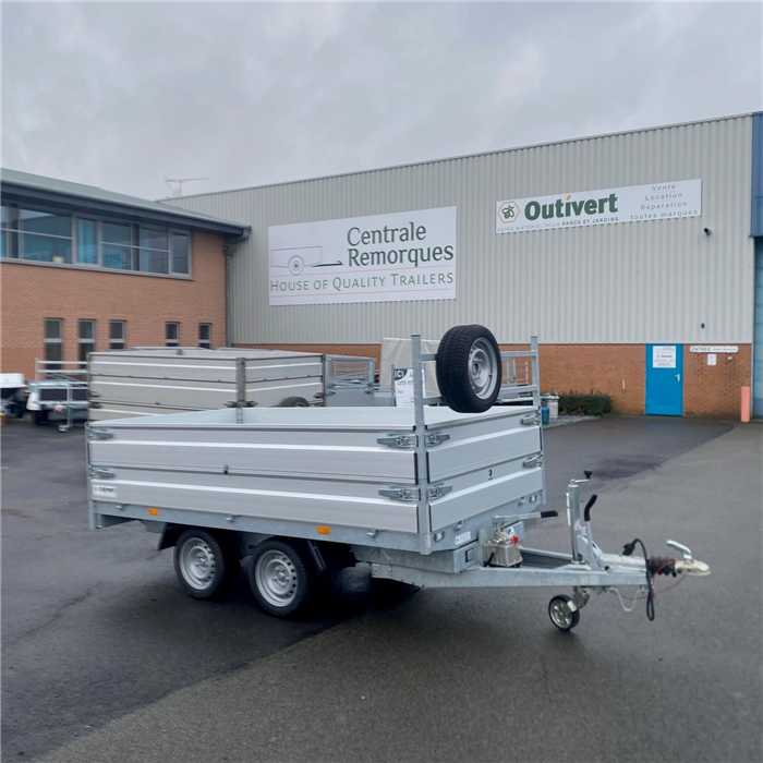 REMORQUE D'EXPO - DEMO HAPERT COBALT HB2 2000 kgs - 305 x 160 - 195/50 R 13 C REMORQUE D'EXPO - DEMO HAPERT COBALT HB2 2000 kgs - 305 x 160 - 195/50 R 13 C