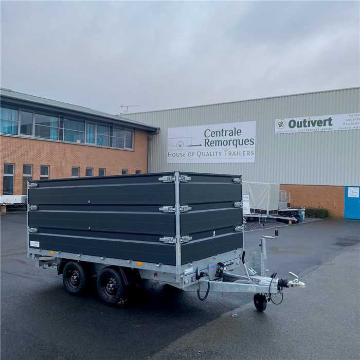 Remorque Hapert Cobalt+ HM-2 Ferro 335 x180 3500kg Remorque Hapert Cobalt+ HM-2 Ferro 335 x180 3500kg