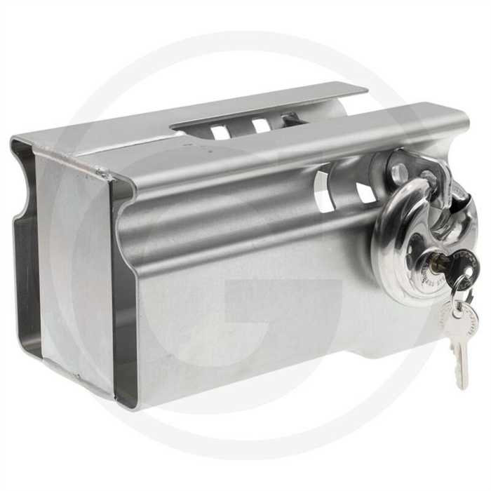 Sécurité antivol "basic" accouplement remorque avec cadenas Sécurité antivol "basic" accouplement remorque avec cadenas